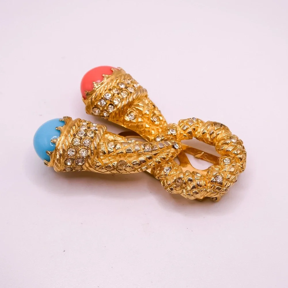 Castlecliff rhinestone turquoise